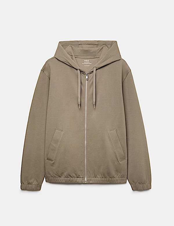 Ultimate Cotton Rich Zip Up Hoodie - US