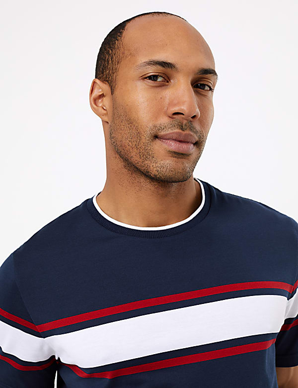 Regular Fit Striped T-Shirt