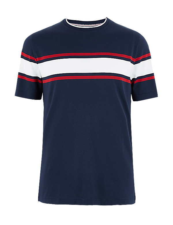 Regular Fit Striped T-Shirt