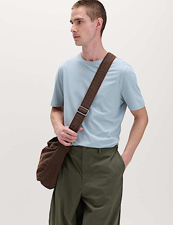 7 Pack Pure Cotton Crew Neck T-Shirts - US