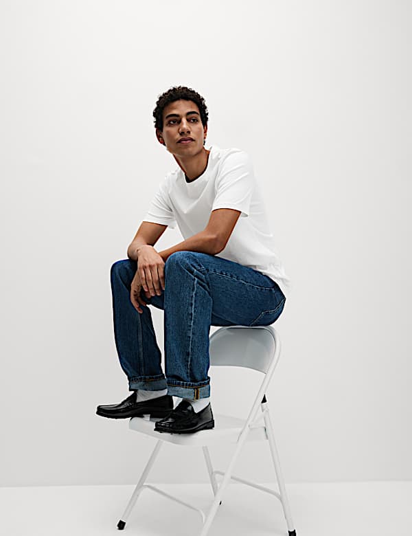 7pk Pure Cotton Crew Neck T-Shirts - IL