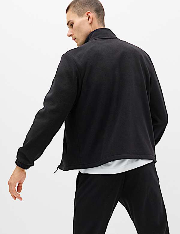 Funnel Neck Long Sleeve Micro Fleece - JP
