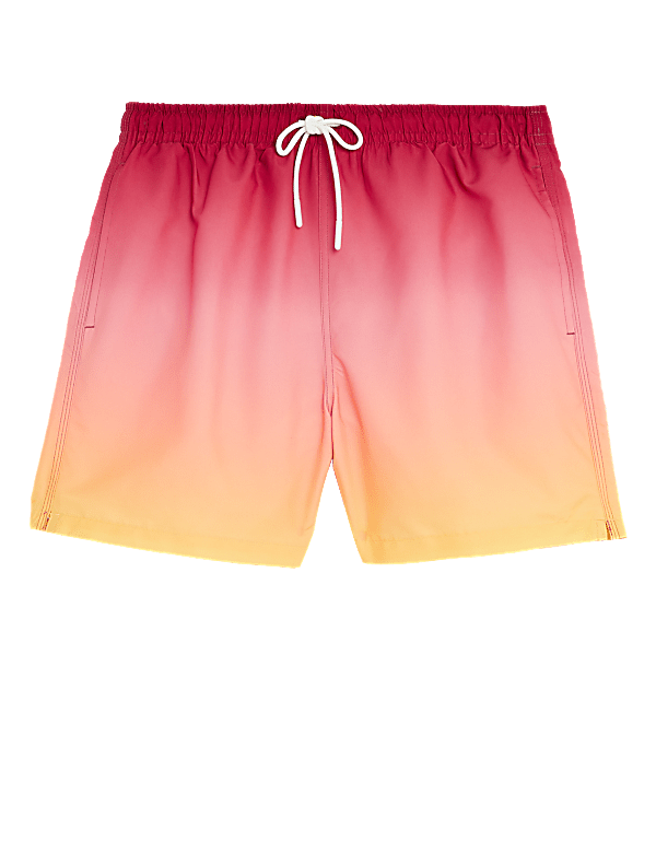 Quick Dry Ombre Swim Shorts