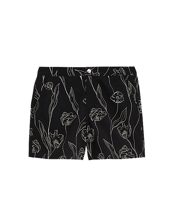 Quick Dry Floral Swim Shorts