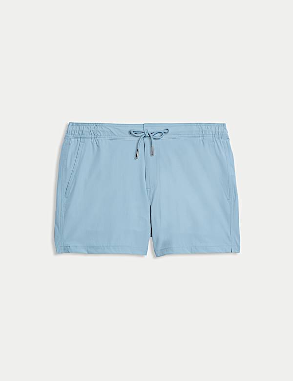 Mid Length Quick Dry Stretch Swim Shorts - HR