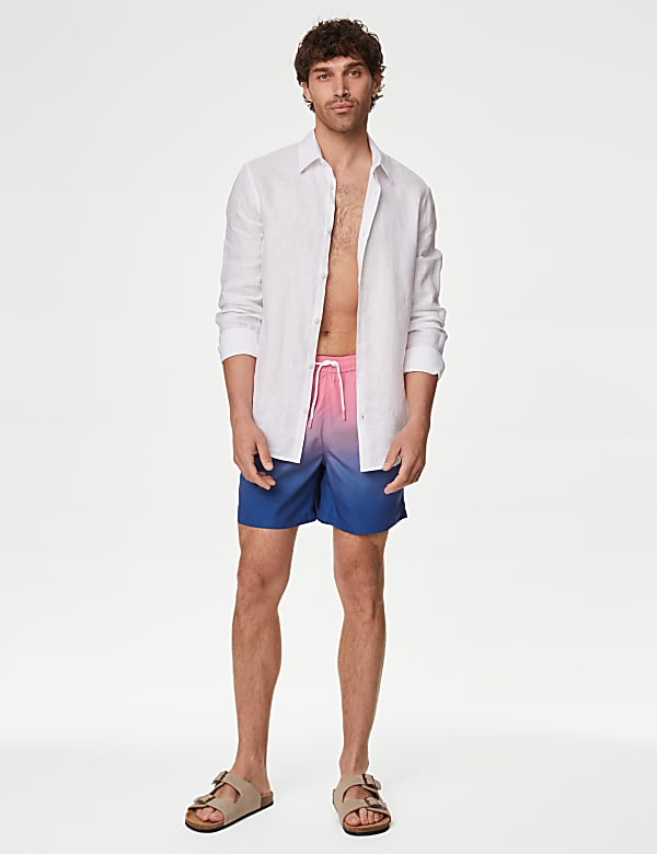 Quick Dry Ombre Swim Shorts