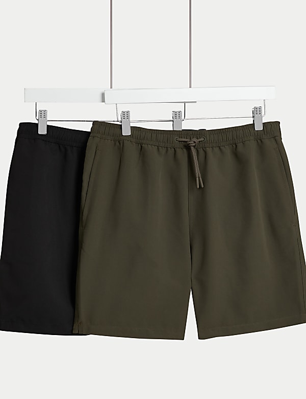 2pk Quick Dry Swim Shorts - US
