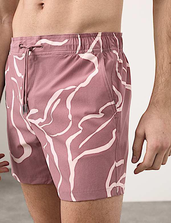 Quick Dry Floral Swim Shorts - MV