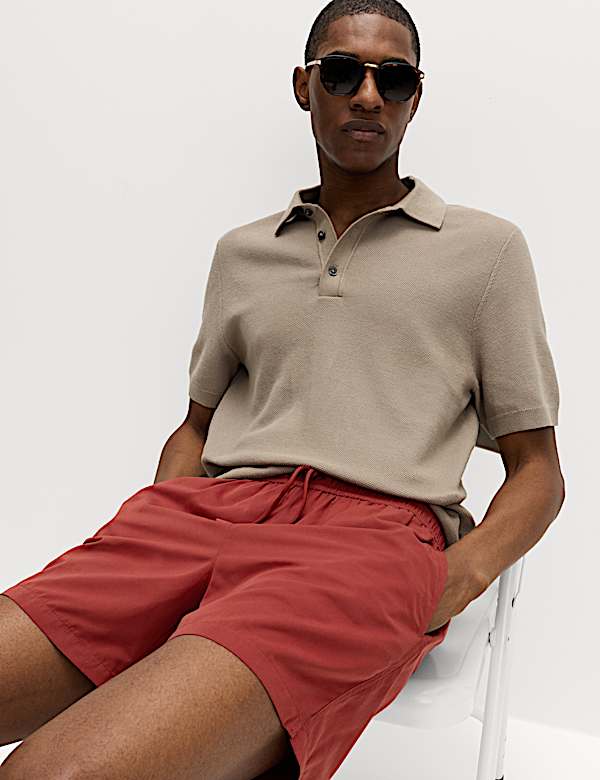 Quick Dry Plain Swim Shorts