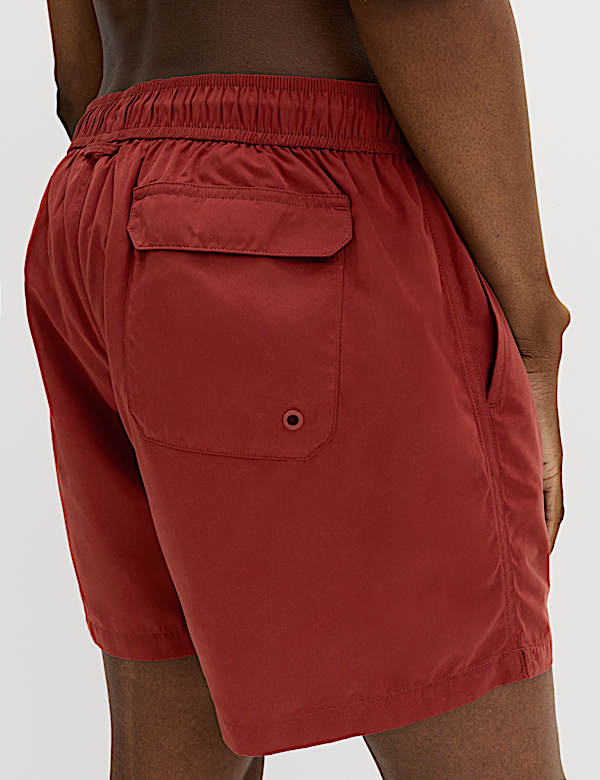 Quick Dry Plain Swim Shorts