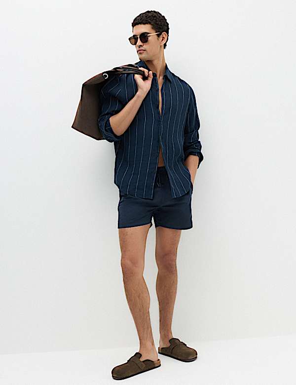 Quick Dry Plain Swim Shorts