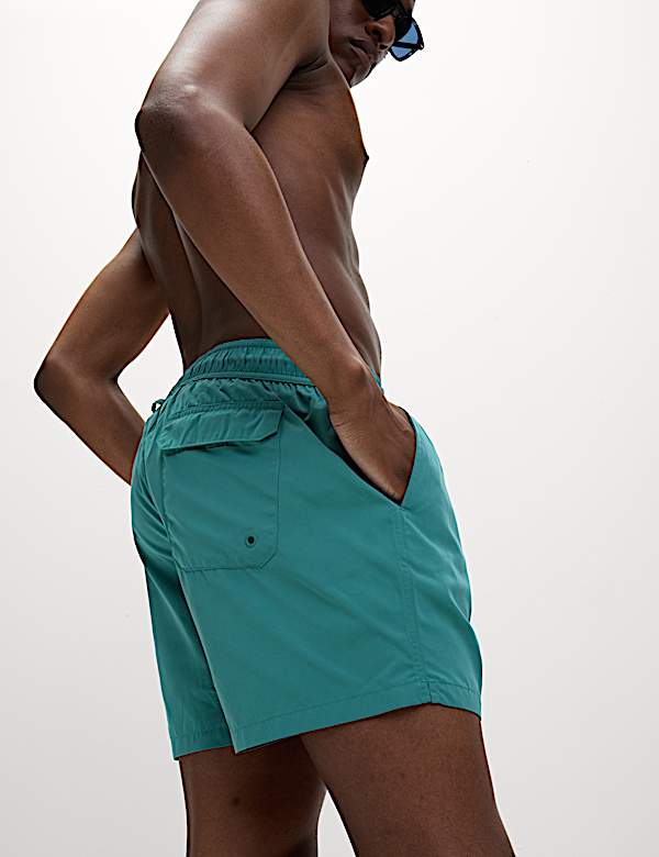 Quick Dry Plain Swim Shorts