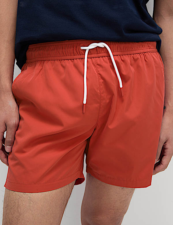 Quick Dry Plain Swim Shorts