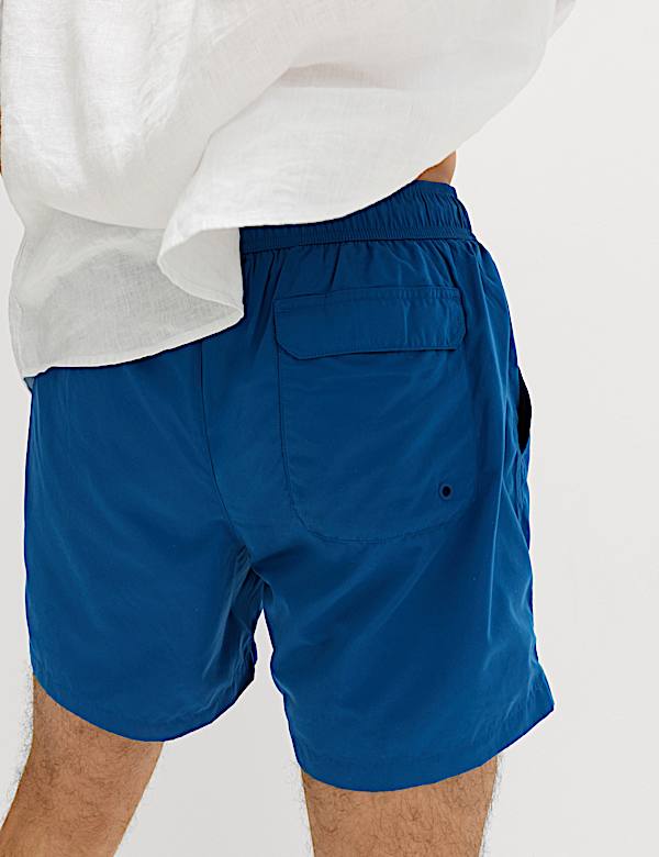 Quick Dry Plain Swim Shorts - US