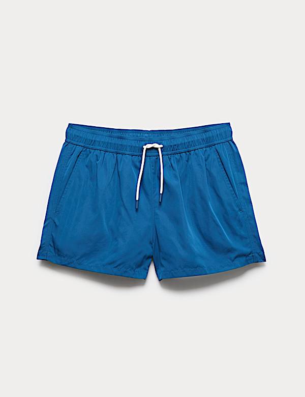 Quick Dry Plain Swim Shorts - US