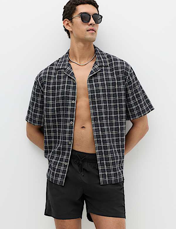 Quick Dry Plain Swim Shorts