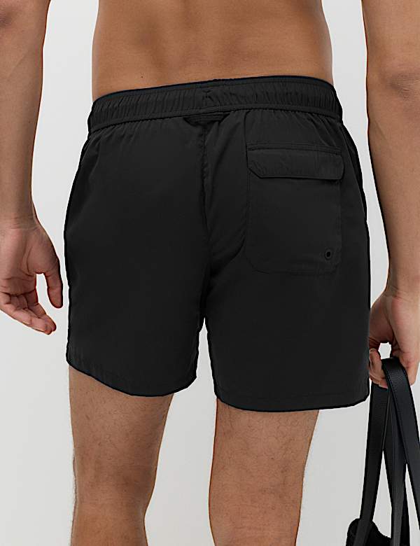 Quick Dry Plain Swim Shorts