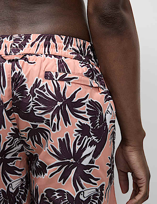 Quick Dry Toucan Print Swim shorts - GR