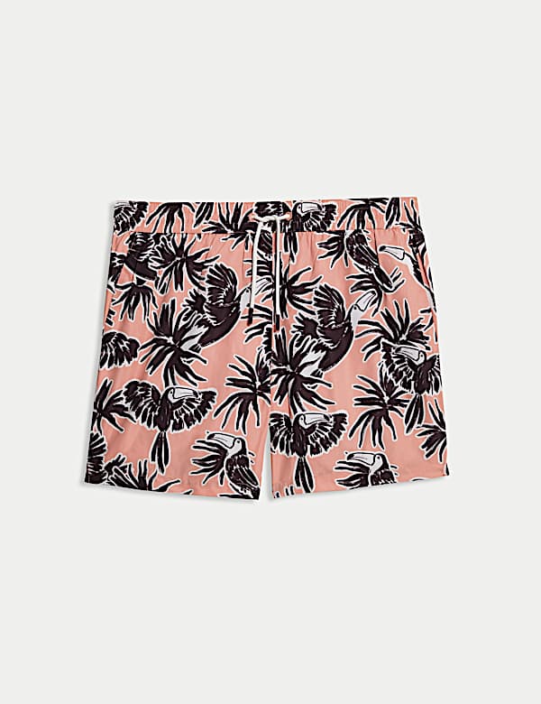 Quick Dry Toucan Print Swim shorts - GR