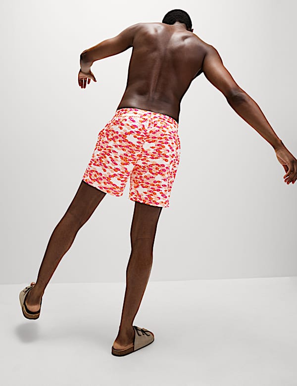 Quick Dry Printed Swim Shorts - SI