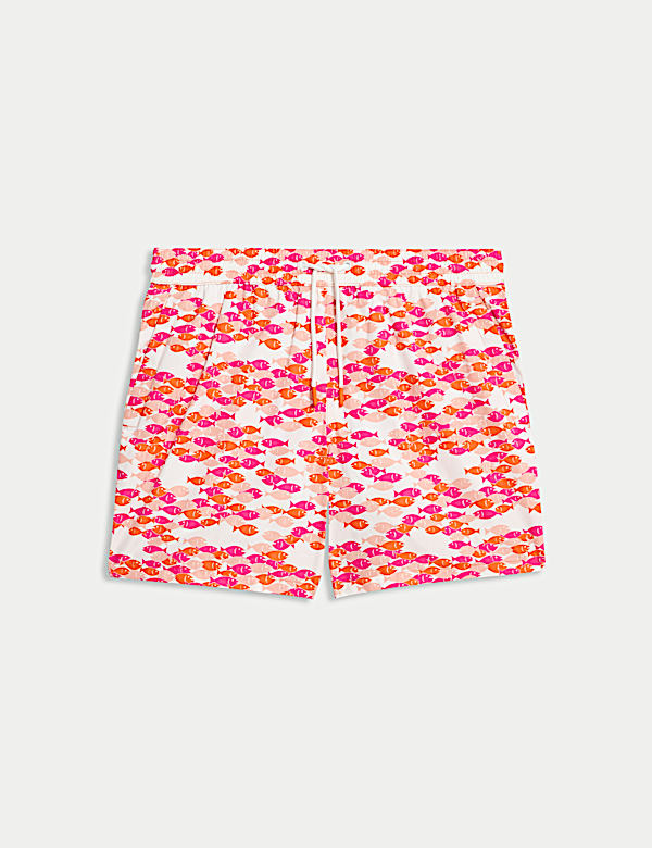 Quick Dry Printed Swim Shorts - SI