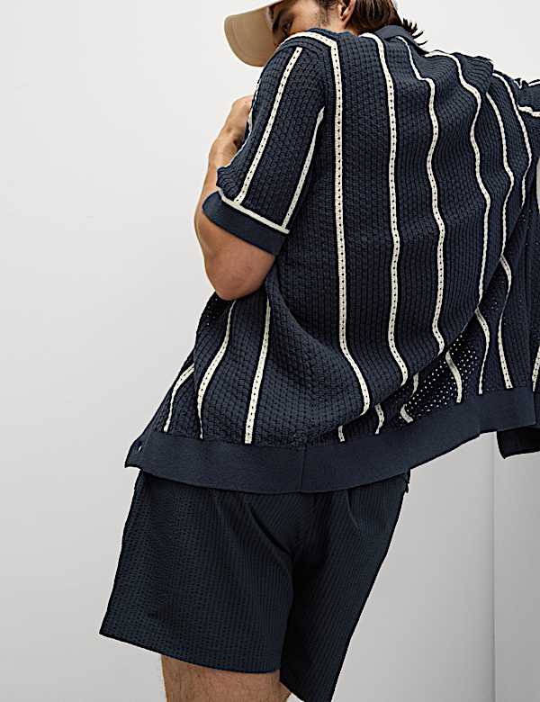 Seersucker Swim Shorts - RS