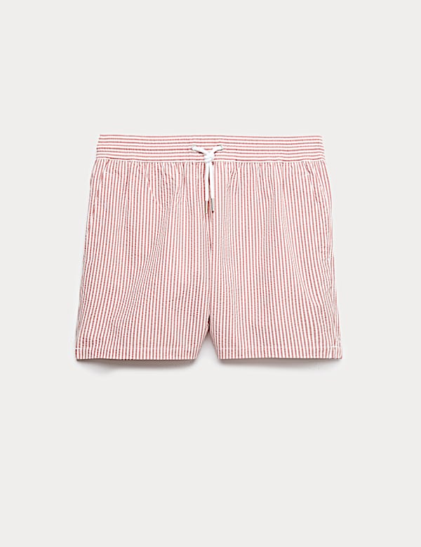 Short de bain &agrave; motif gaufr&eacute; - BE