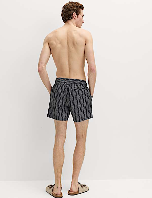 Quick Dry Printed Swim Shorts