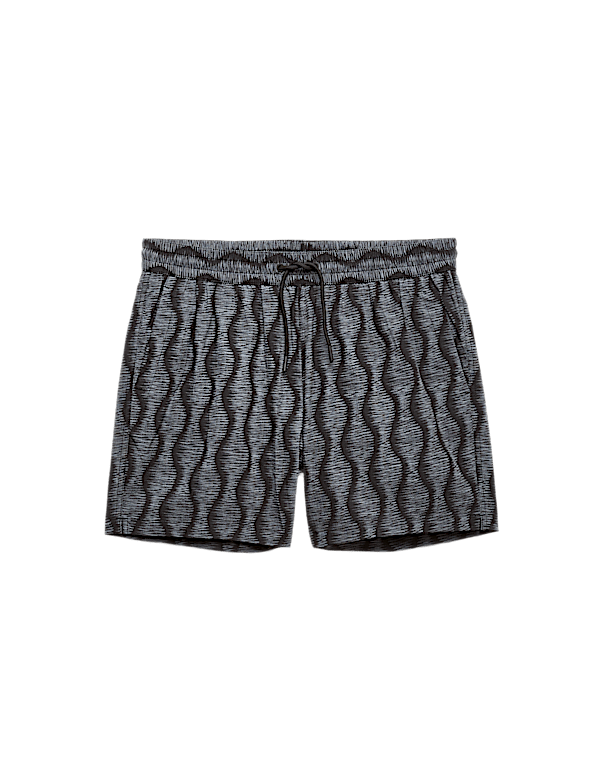 Quick Dry Printed Swim Shorts