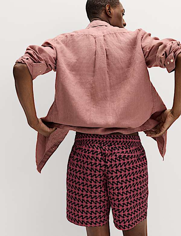 Quick Dry Printed Swim Shorts - AU