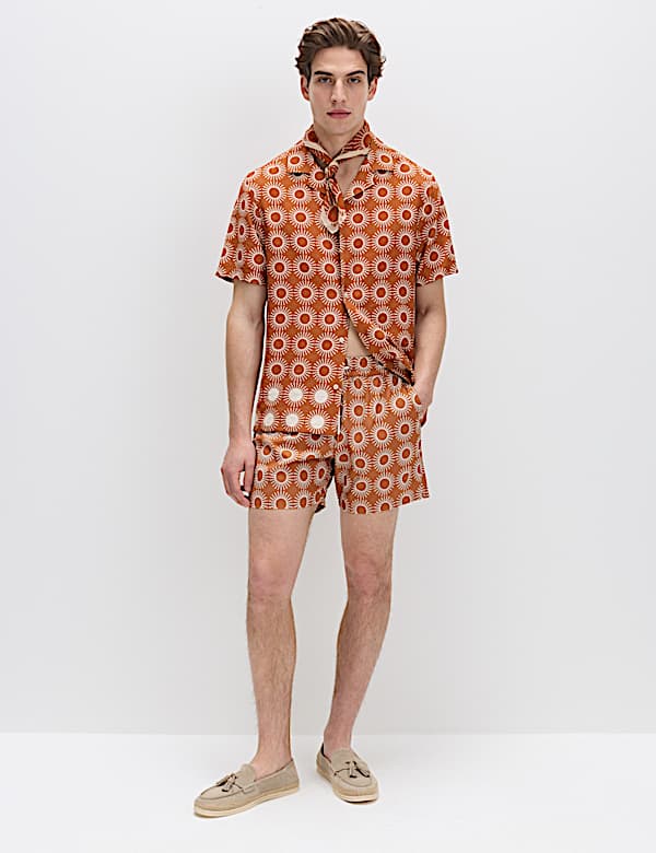 Quick Dry Textured Swim Shorts - CH