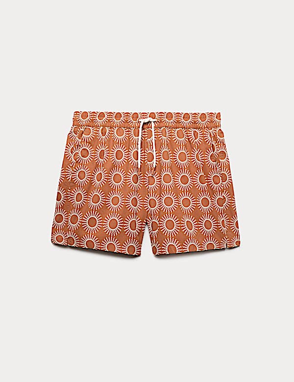 Quick Dry Textured Swim Shorts - CH