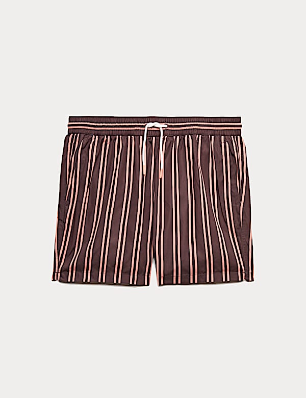 Quick Dry Striped Swim Shorts - IT