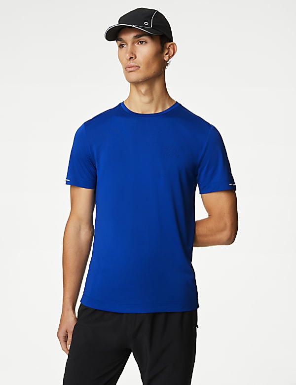 Αθλητικό T-Shirt με κλειστή στρογγυλή λαιμόκοψη - GR
