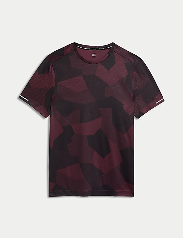 Printed Crew Neck T-Shirt - DE