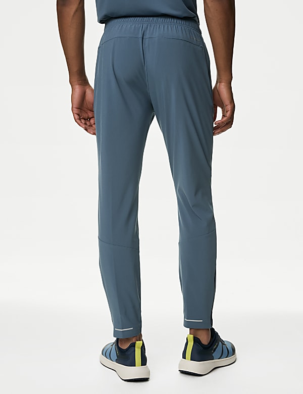 Stretch Drawstring Zip Pocket Joggers
