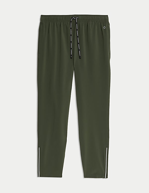 Pantalon de jogging en tissu extensible à poches zippées et cordon - BE