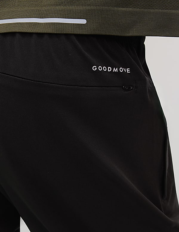 Stretch Drawstring Zip Pocket Joggers - US