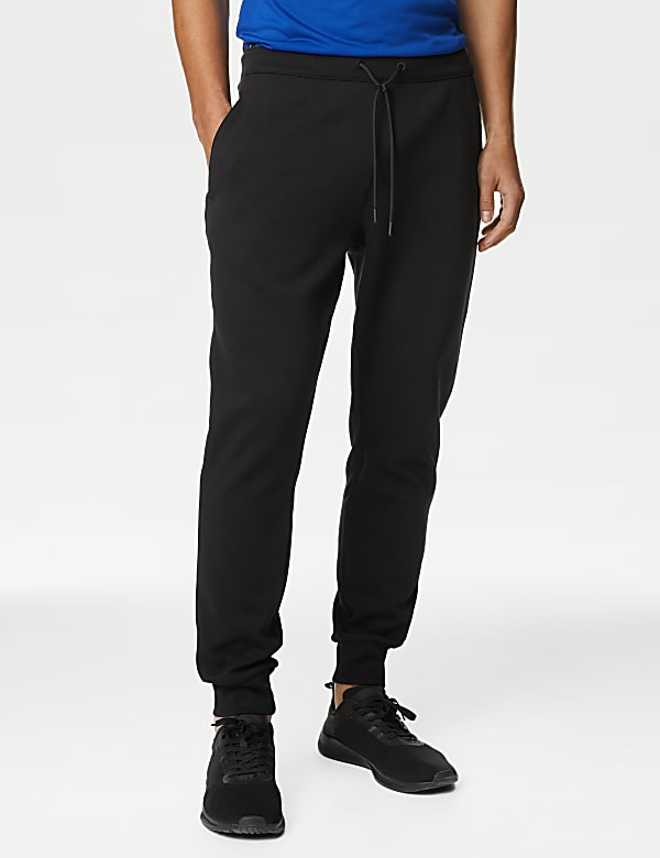 Cuffed Drawstring Cotton Rich Joggers - CH