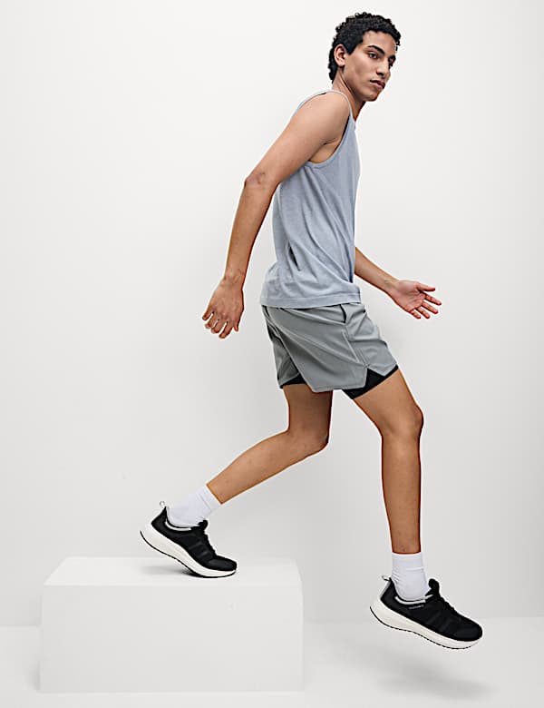 Layered Sport Shorts - MX