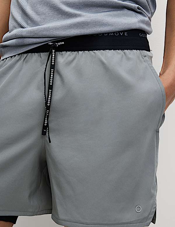 Layered Sport Shorts - MX