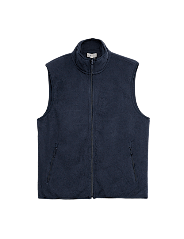 Micro Fleece Funnel Neck Gilet