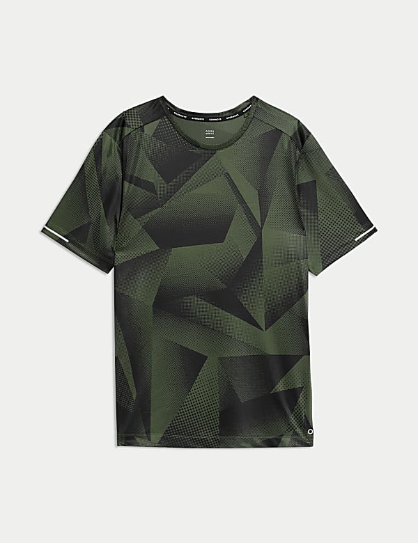 Abstract Print Training T-Shirt - JO