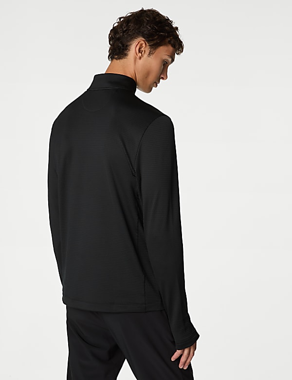 Half Zip Long Sleeve Top