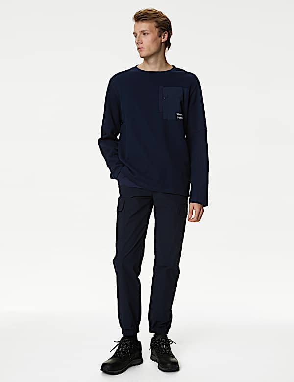 Pure Cotton Long Sleeve Top - ID