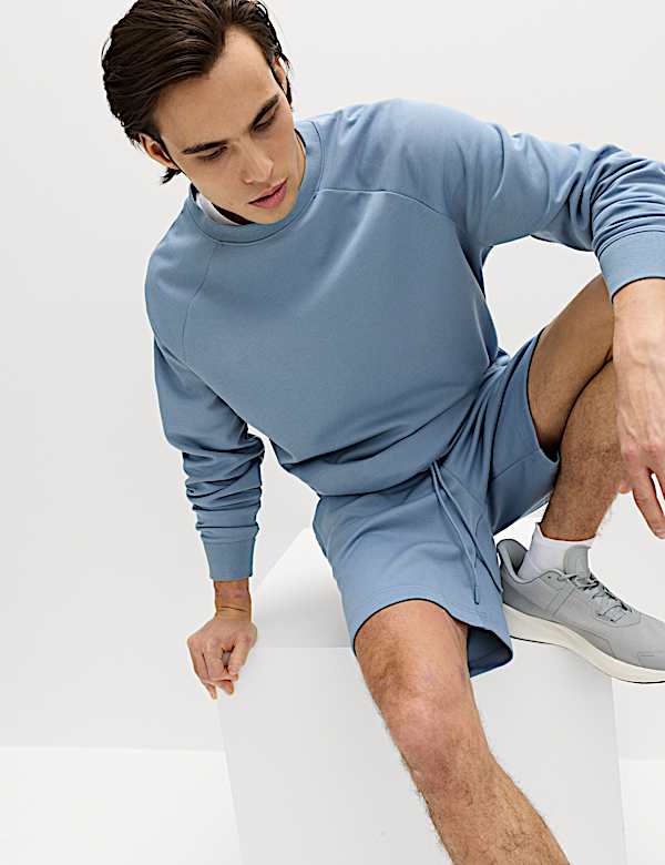 Performance Jersey Crew Neck Sweatshirt - US