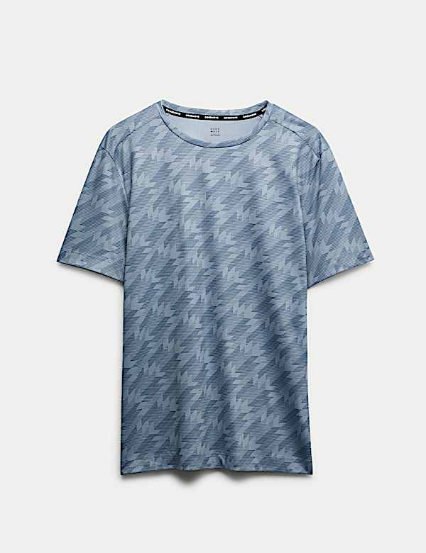 Printed Crew Neck T-Shirt - US