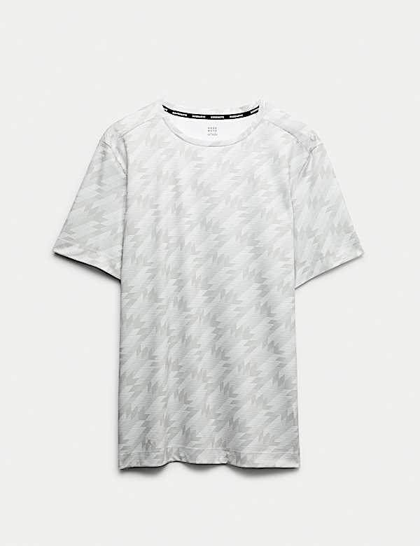 Printed Crew Neck T-Shirt - EE
