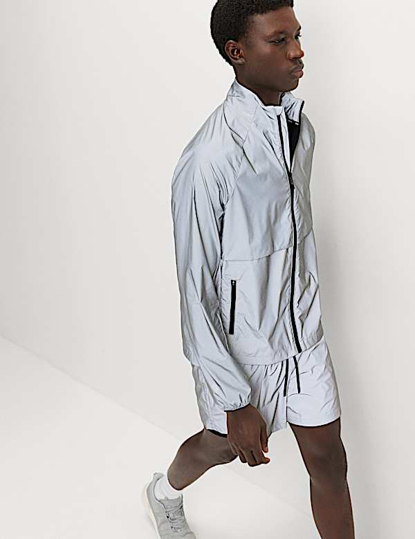Reflective Woven Jacket with Stormwear™ - AT