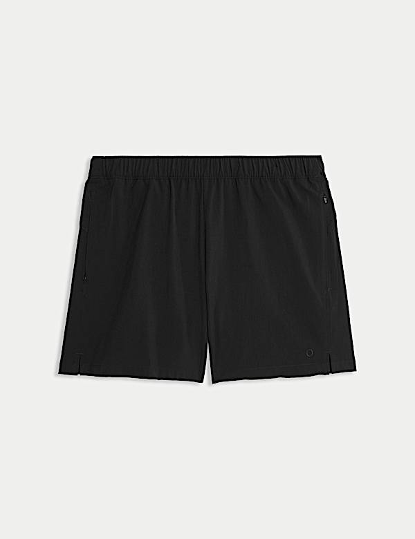 Pantalones cortos deportivos de corte estándar elásticos de 13 cm - ES